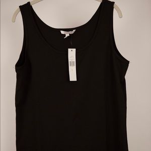 NWT LTS black knit tank